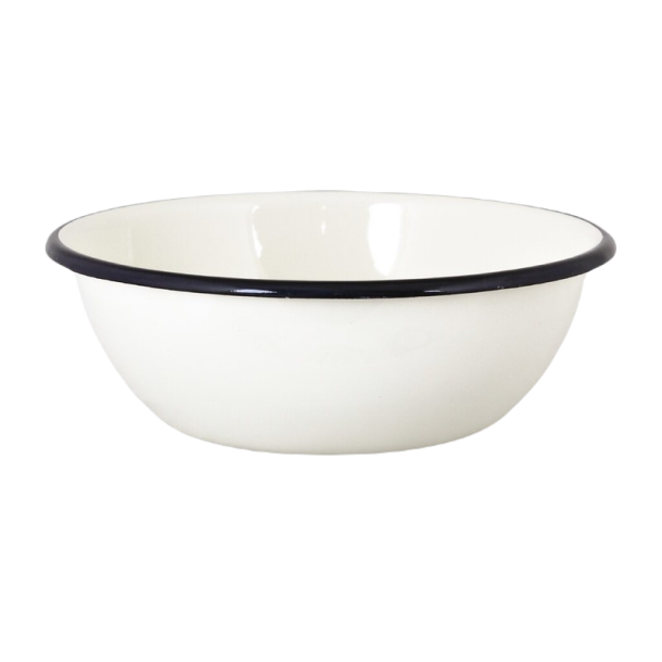 Emaljeskl stor 1,5 L