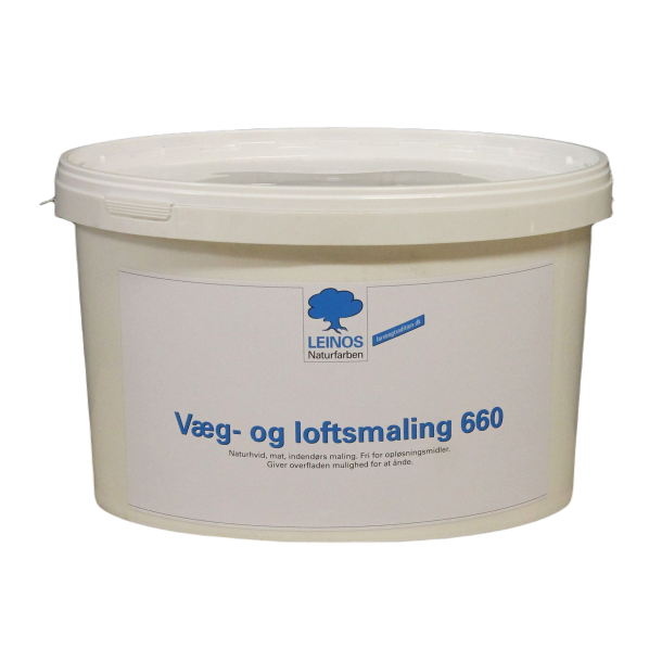 Vg-og loftsmaling 660 Hvid